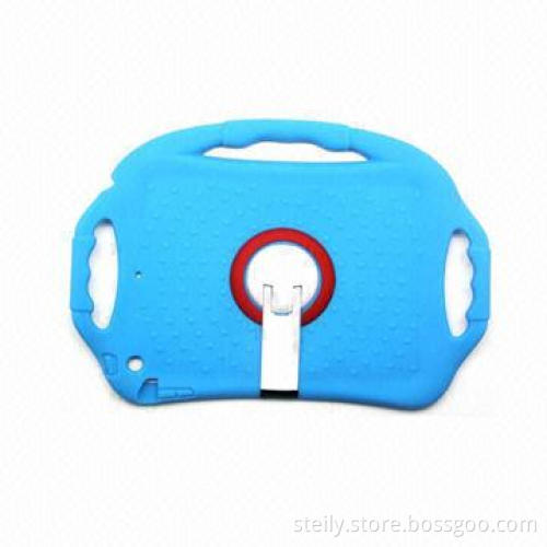 High-quality Cute Cartoon Style Silicone Cases for iPad 5, with Stand Function